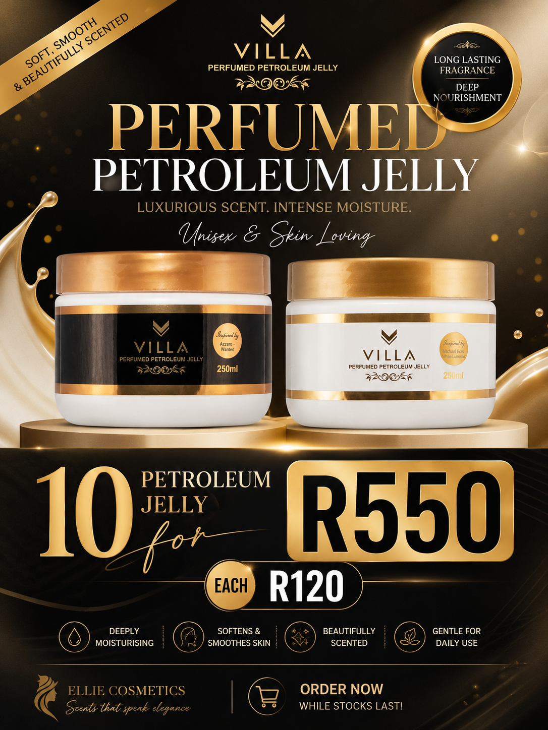 Starter pack -10 petroleum jelly
